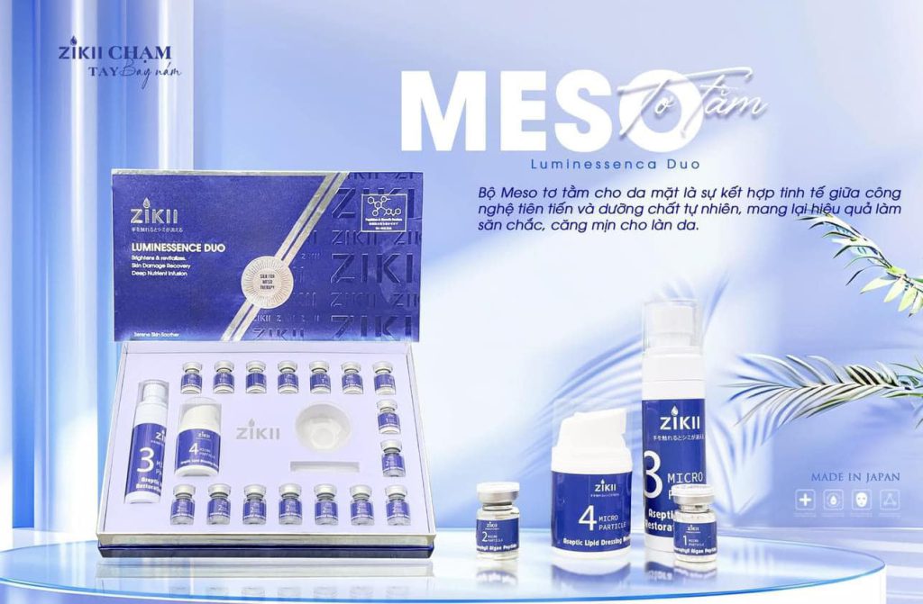 Meso tơ tằm không tiêm Zikii được nghiên cứu và phát triển bởi Zikii – thương hiệu mỹ phẩm cao cấp từ Nhật Bản.